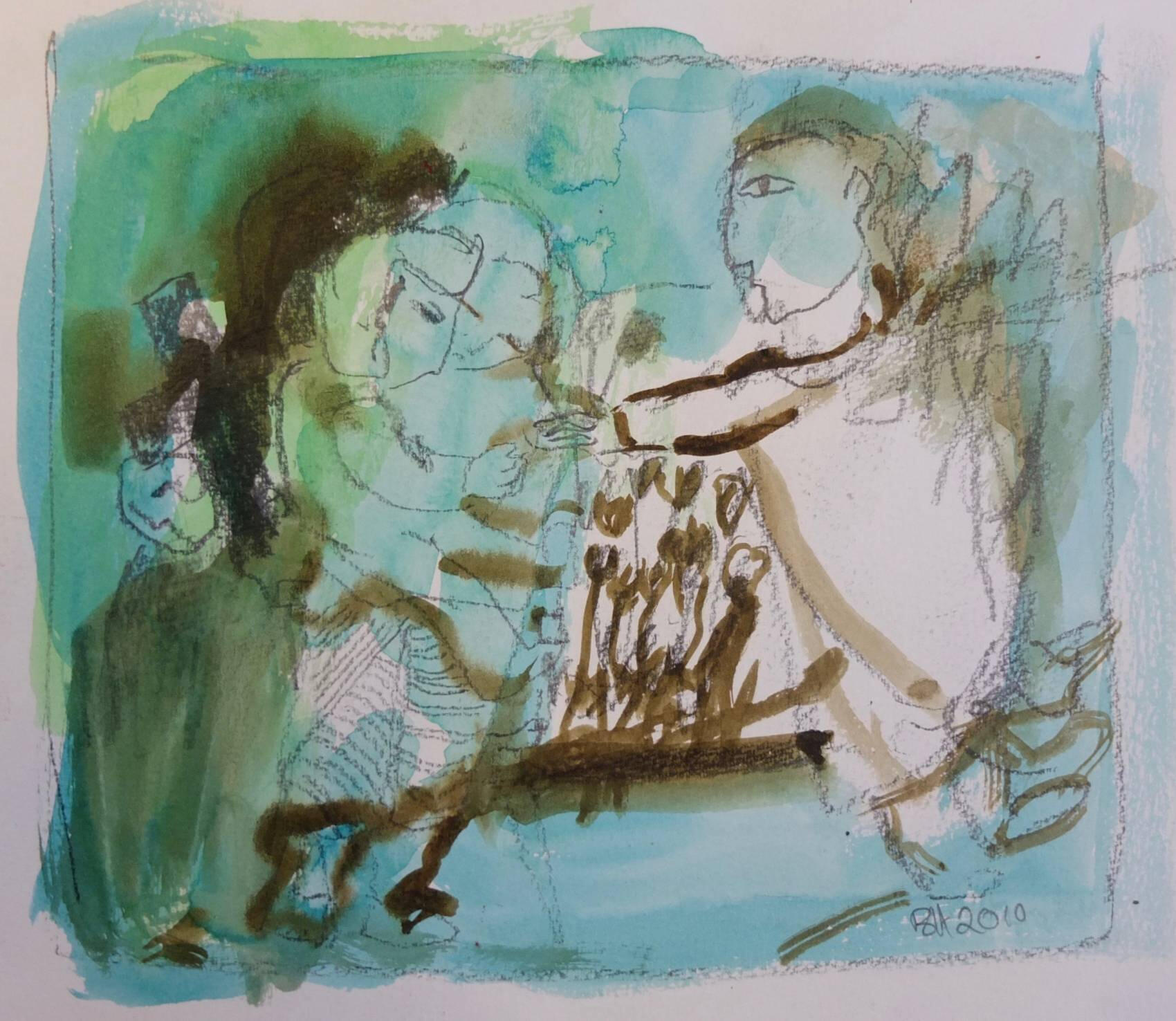 Untitled Romantic Abstraction The Prophets Landscape